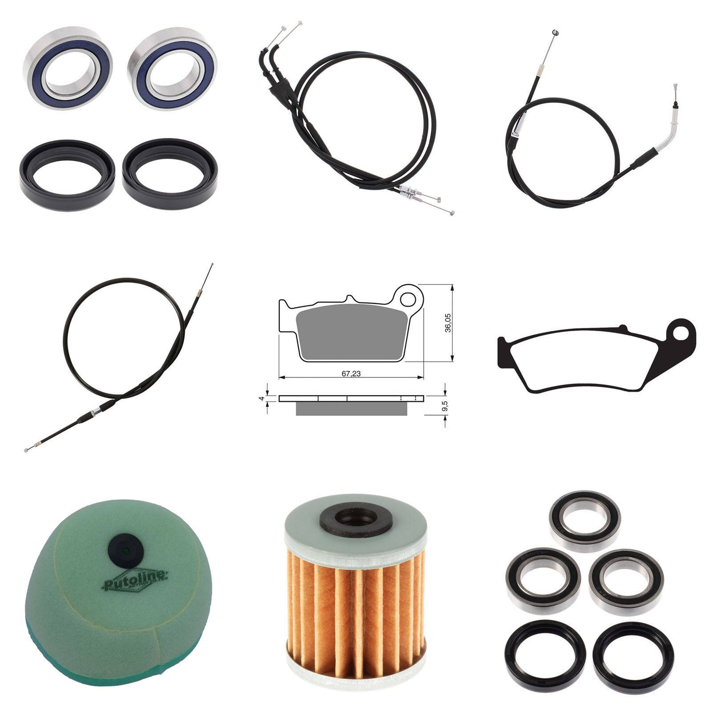 OFFROAD REFURB KIT - SUZ RMZ250 07