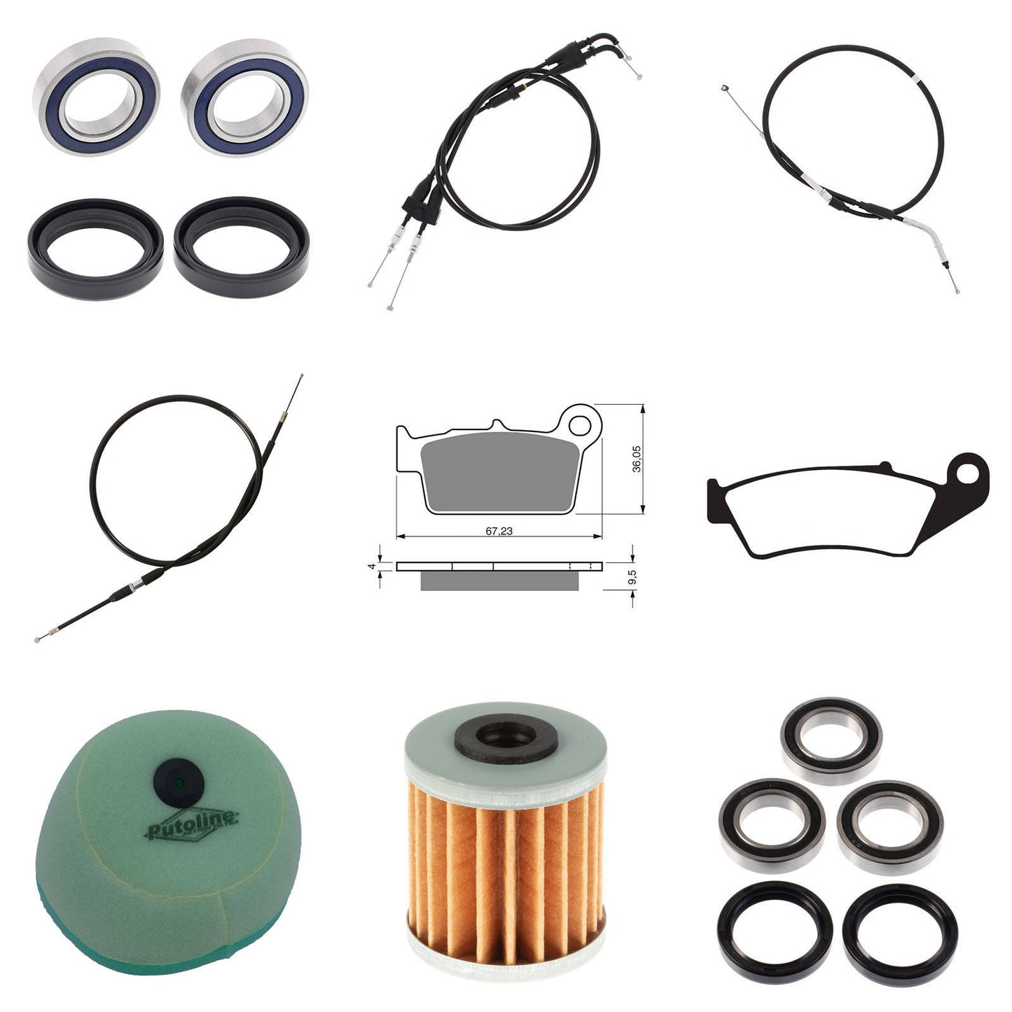 Offroad Refurb Kit - Suzuki RMZ250 \'10-\'15