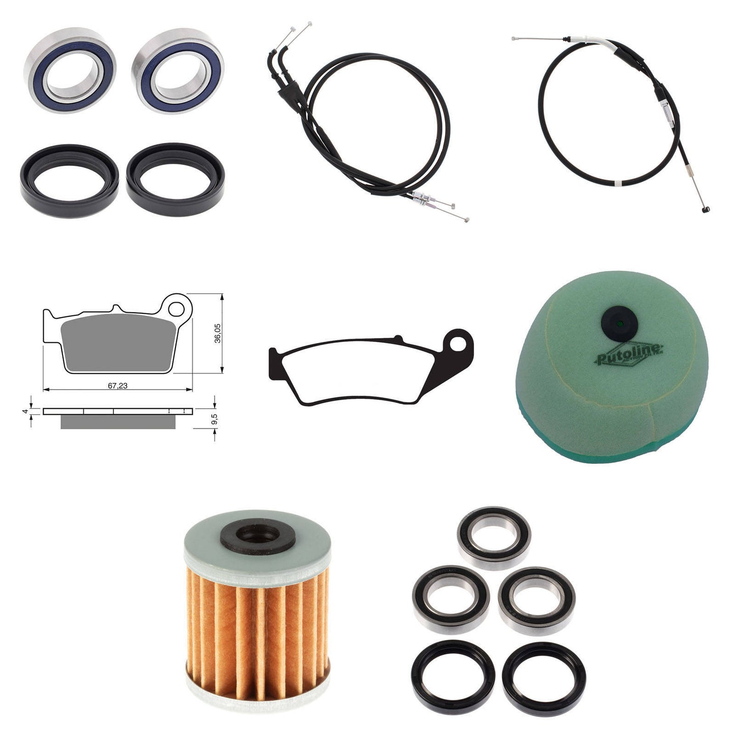 OFFROAD REFURB KIT - SUZ RMZ450 05