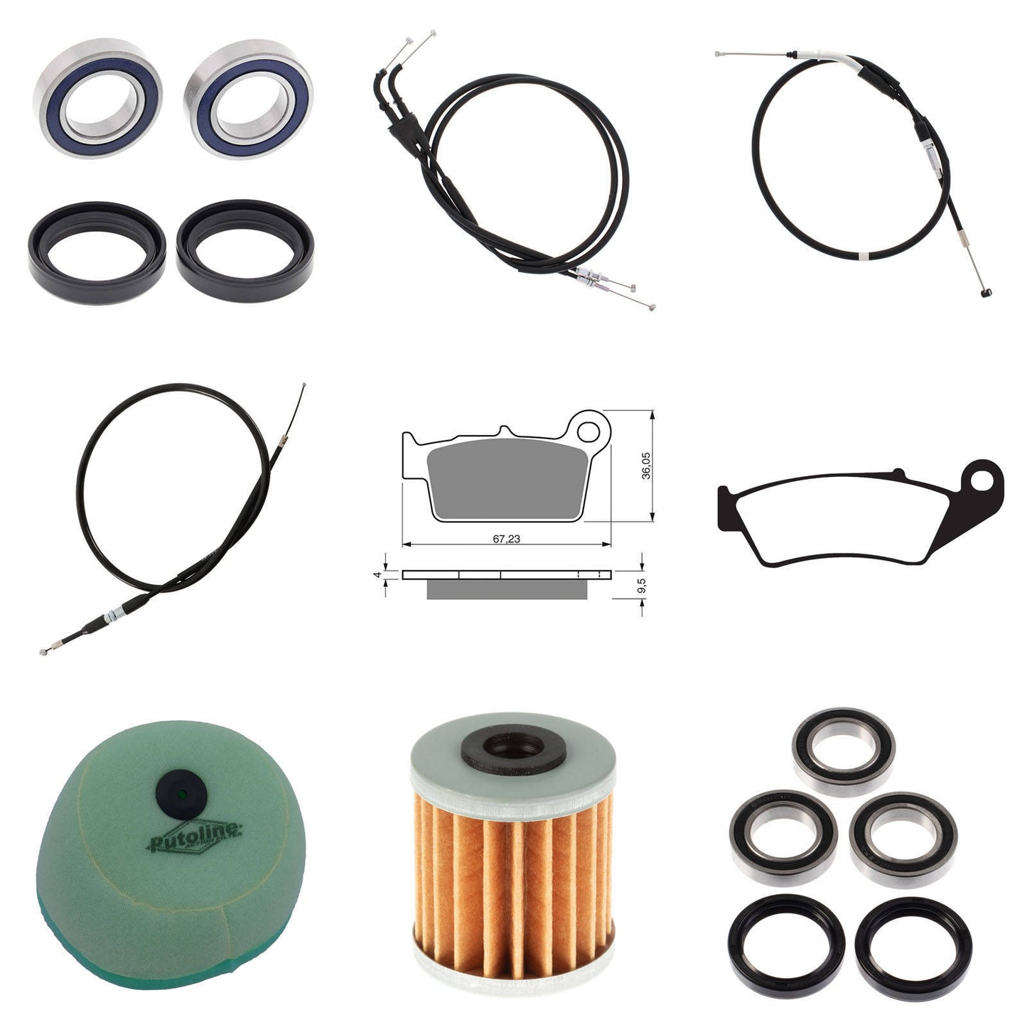 OFFROAD REFURB KIT - SUZ RMZ450 06-07