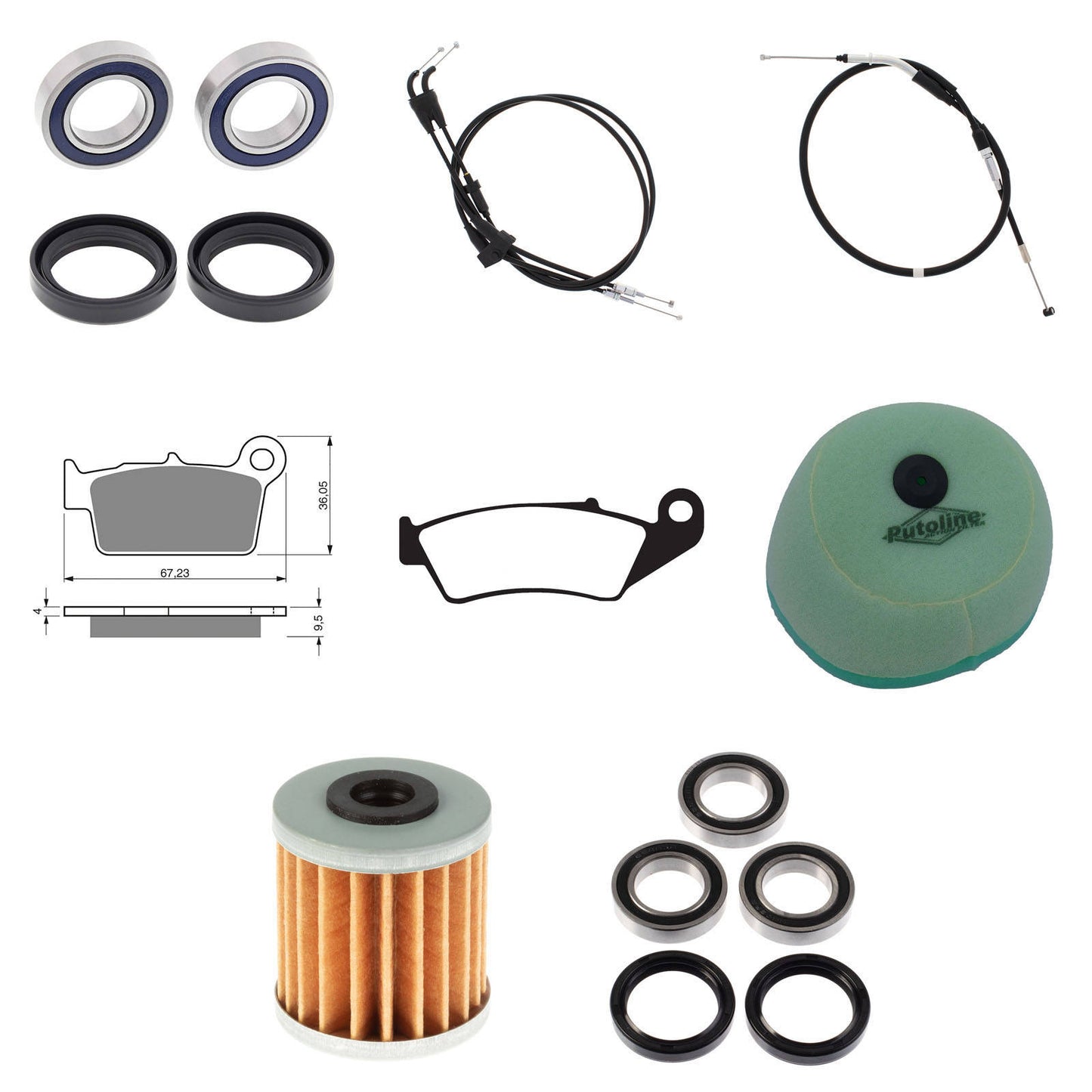 OFFROAD REFURB KIT - SUZ RMZ450 15-17