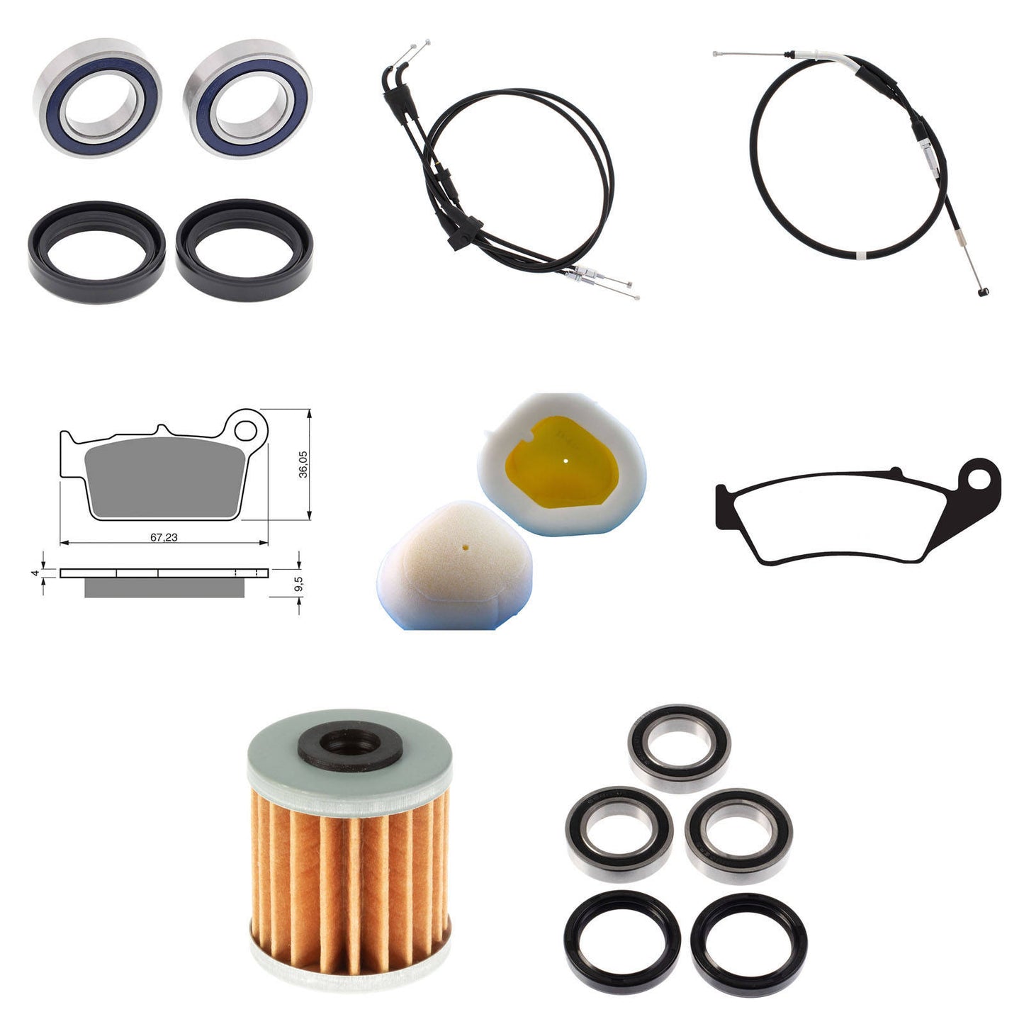 OFFROAD REFURB KIT - SUZ RMZ450 18