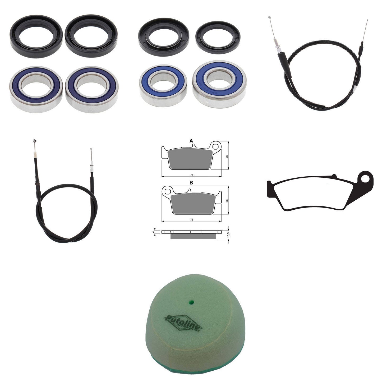 OFFROAD REFURB KIT - YAM YZ250 00-01