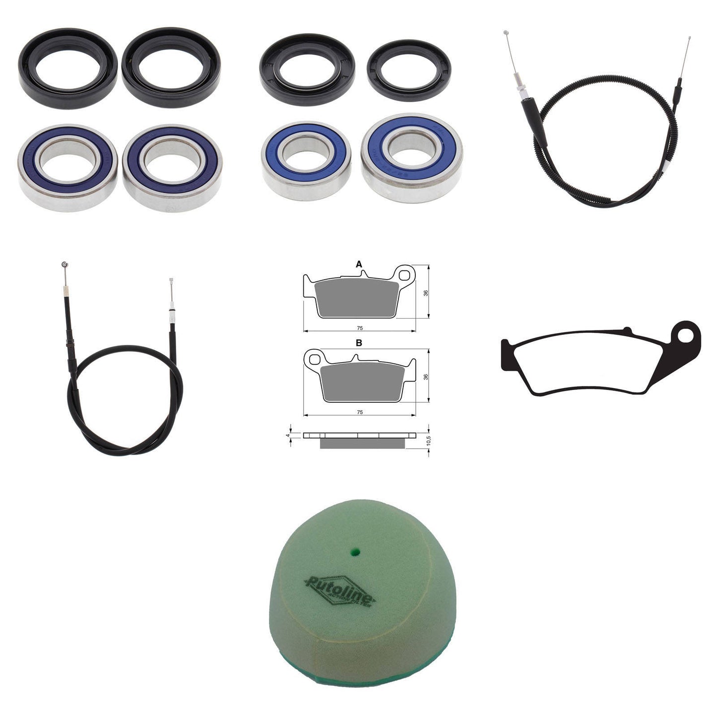 OFFROAD REFURB KIT - YAM YZ250 02