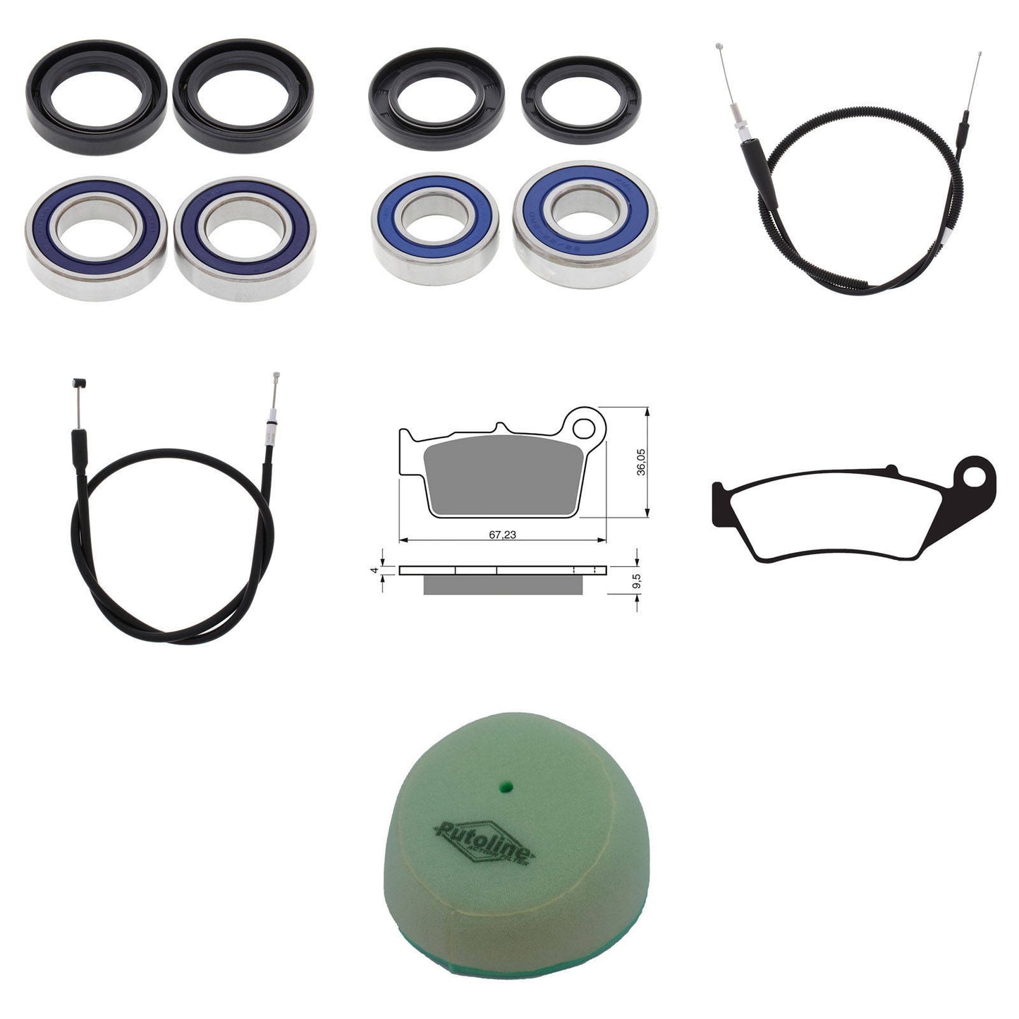 Offroad Refurb Kit - Yamaha YZ250 \'05