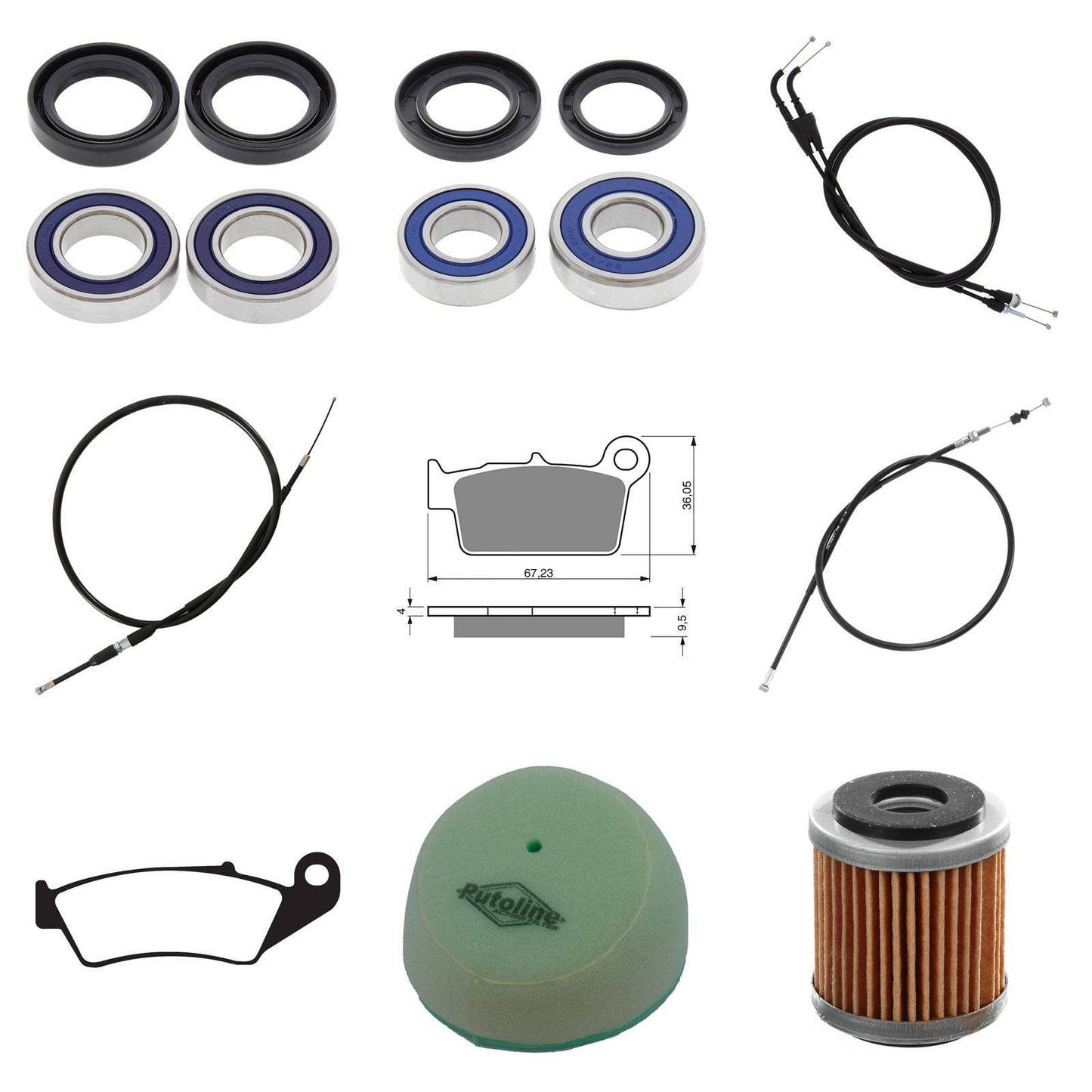 OFFROAD REFURB KIT - YAM YZ250F 03-05 / YZ450F 04-05