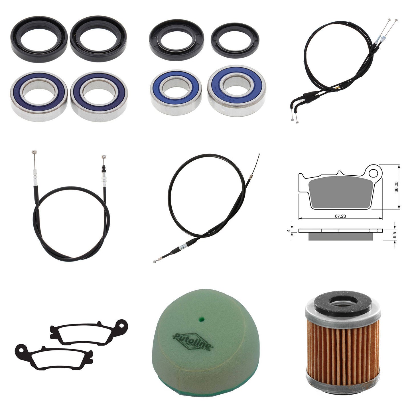 Offroad Refurb Kit - Yamaha YZ250F \'07-\'08
