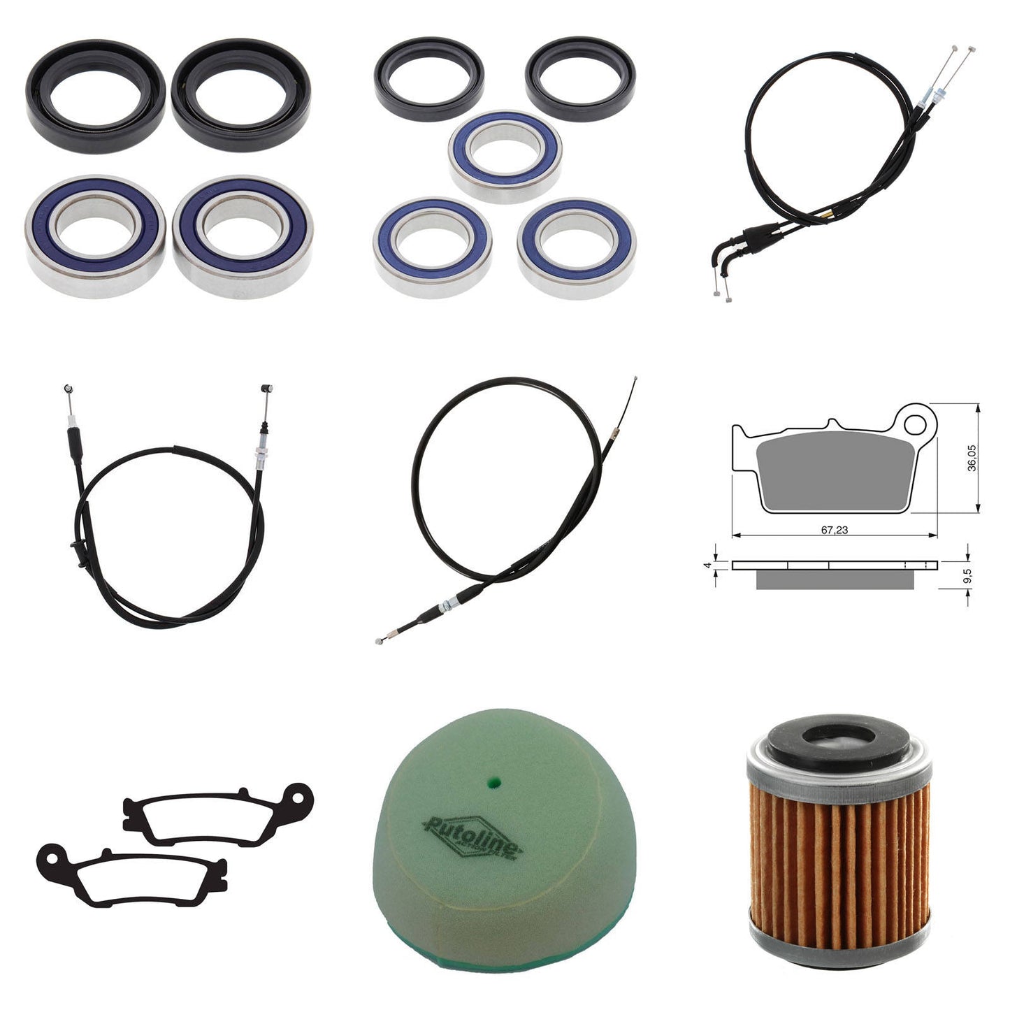 Offroad Refurb Kit - Yamaha YZ250F \'09