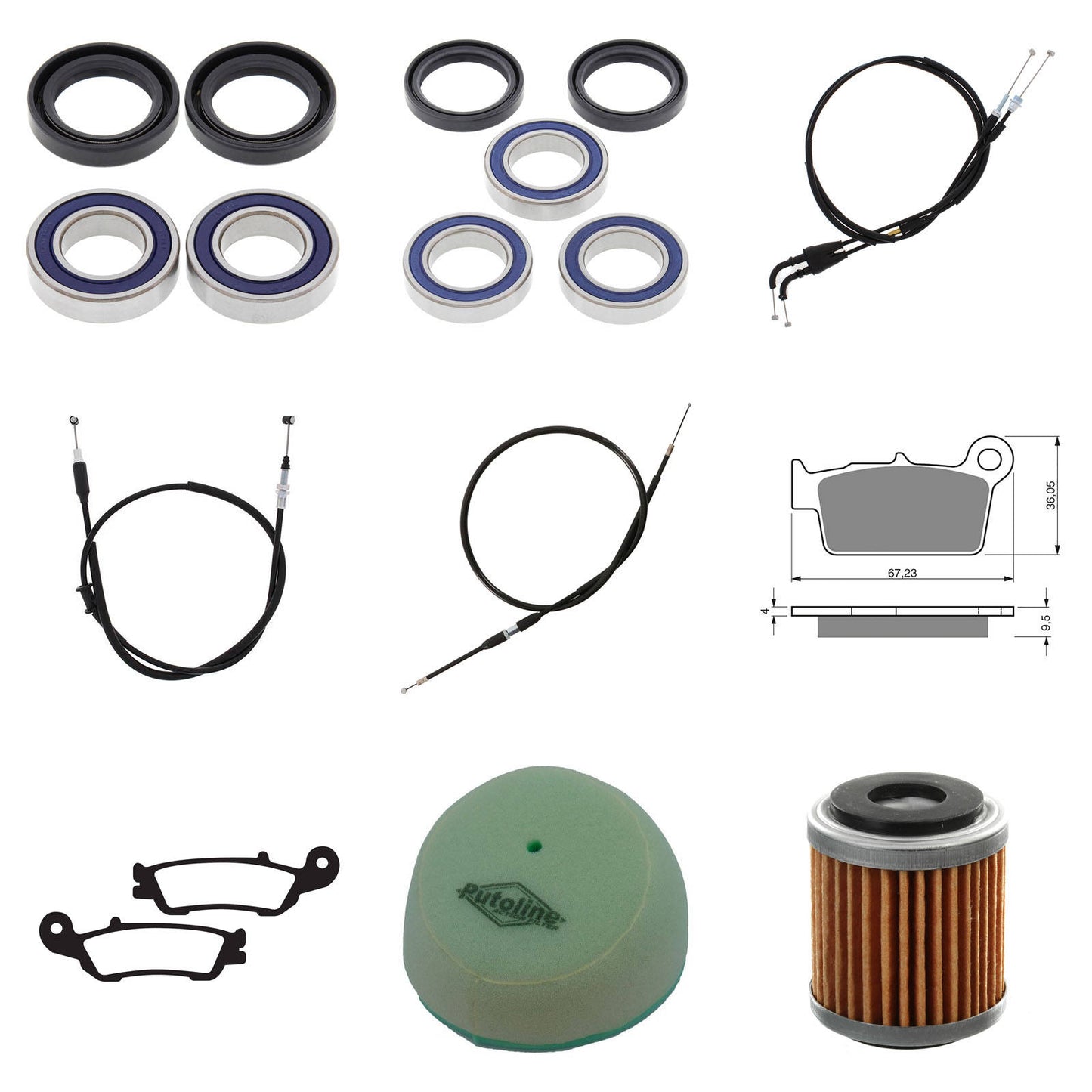 Offroad Refurb Kit - Yamaha YZ250F \'10-\'13