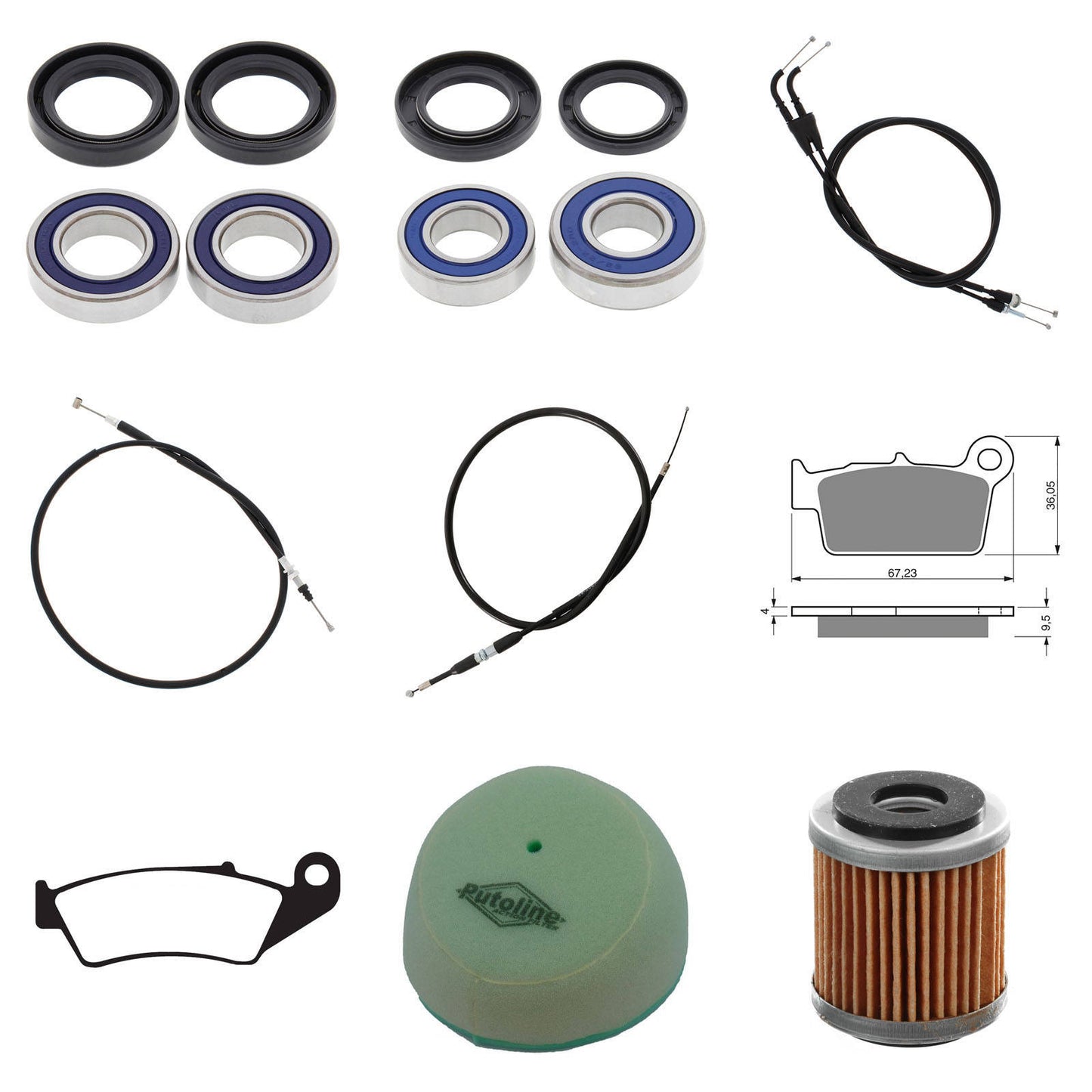 OFFROAD REFURB KIT - YAM YZ450F 06-07