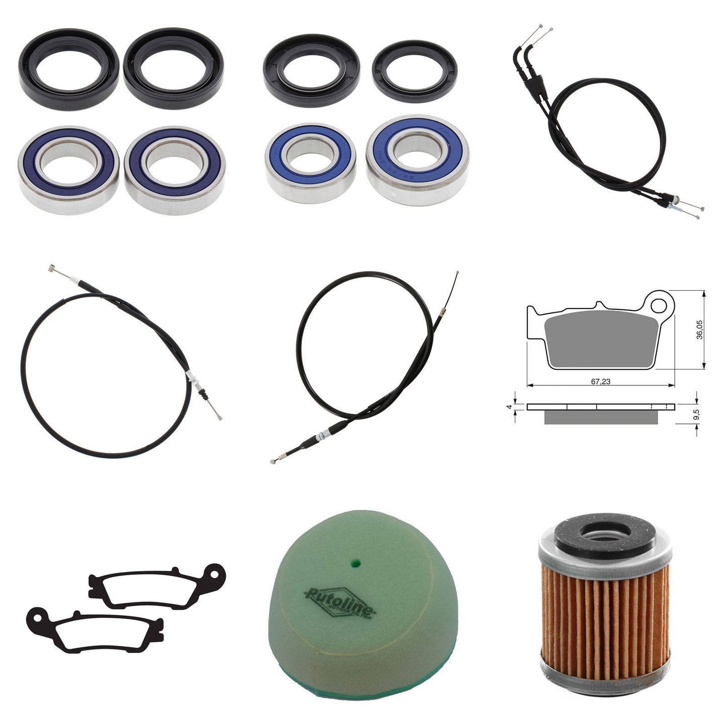 OFFROAD REFURB KIT - YAM YZ450F 08