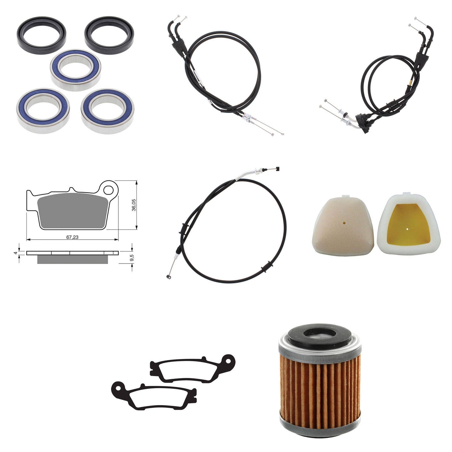 OFFROAD REFURB KIT - YAM YZ450F 14-16