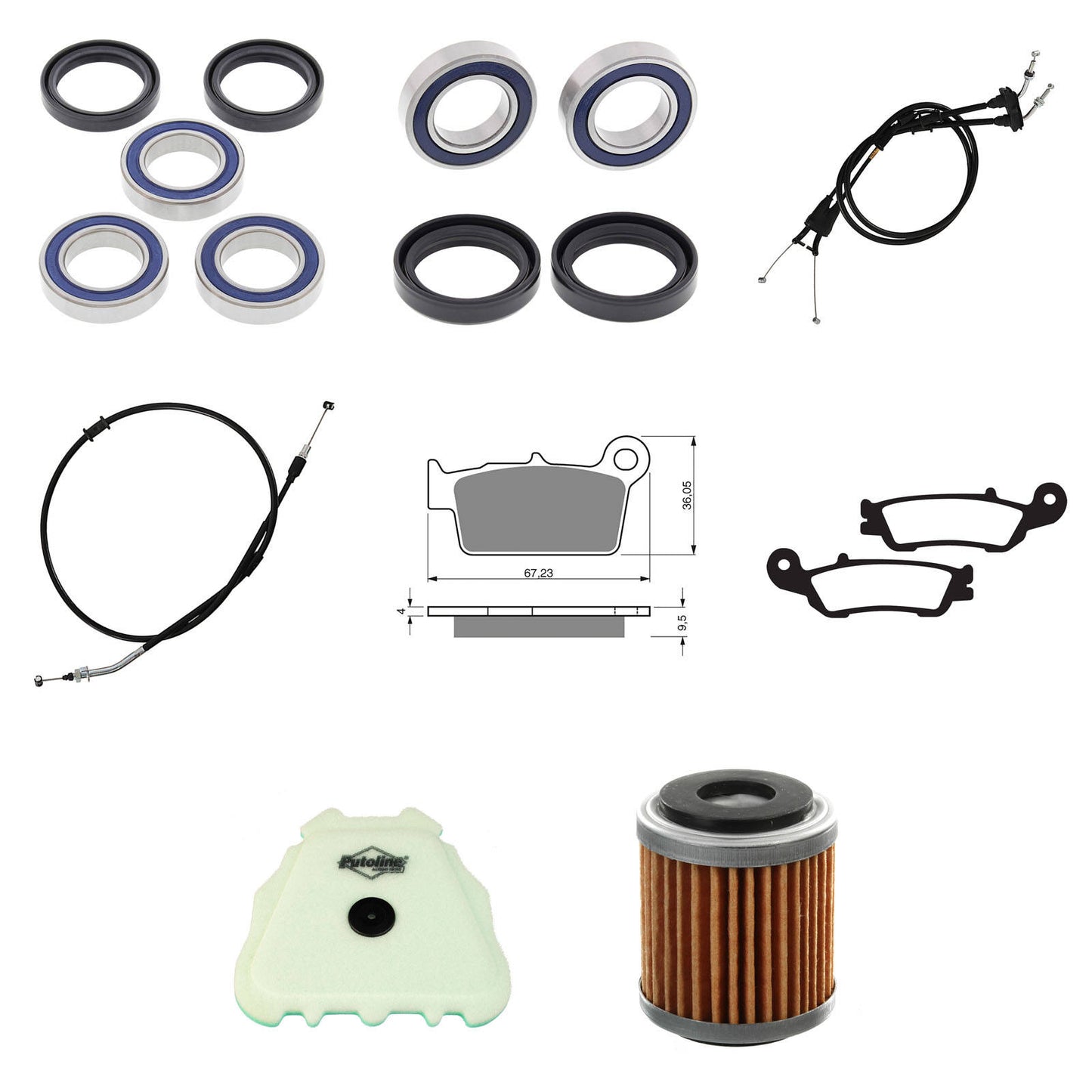 OFFROAD REFURB KIT - YAM YZ450F 18-20