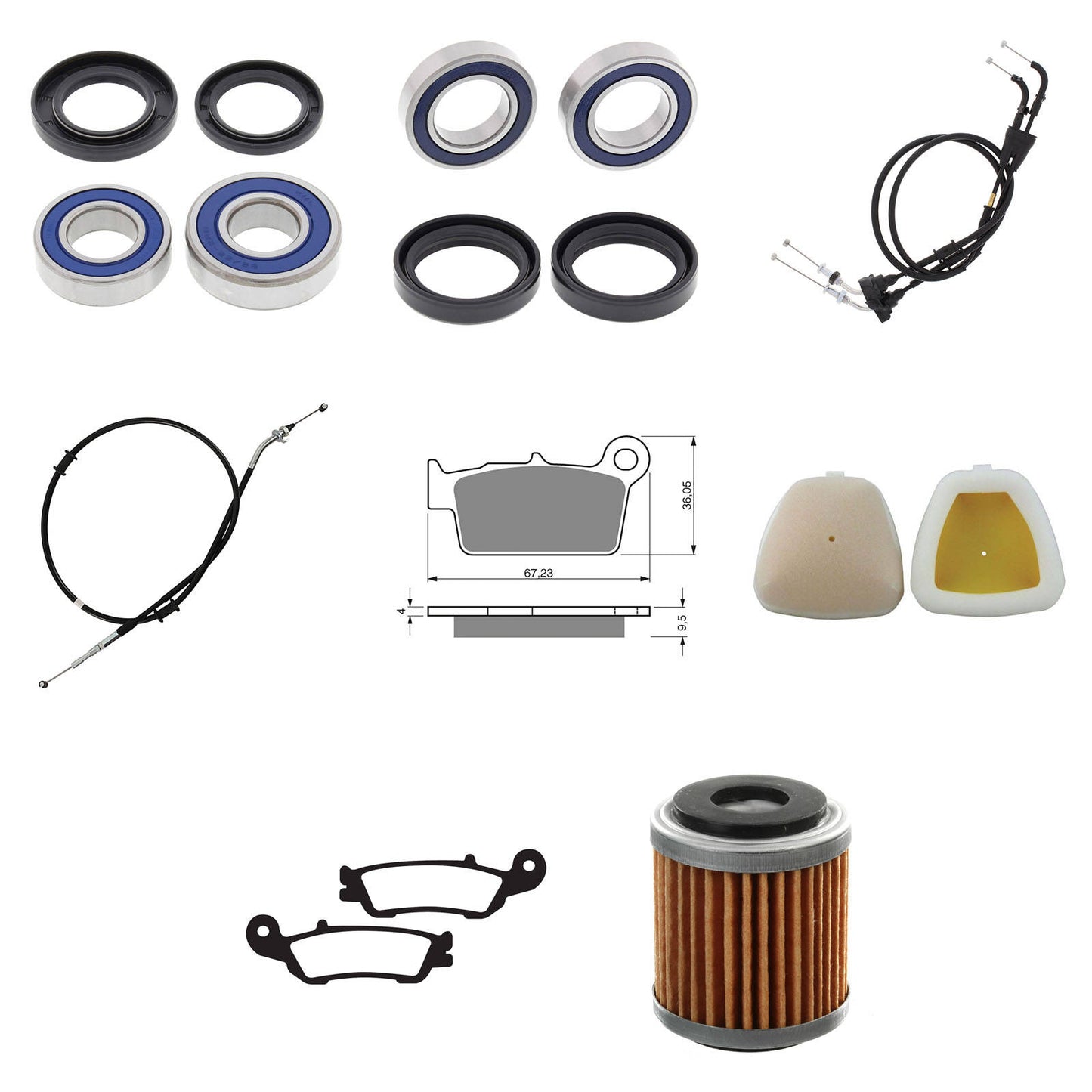 Offroad Refurb Kit - Yamaha YZ450FX \'16-\'18