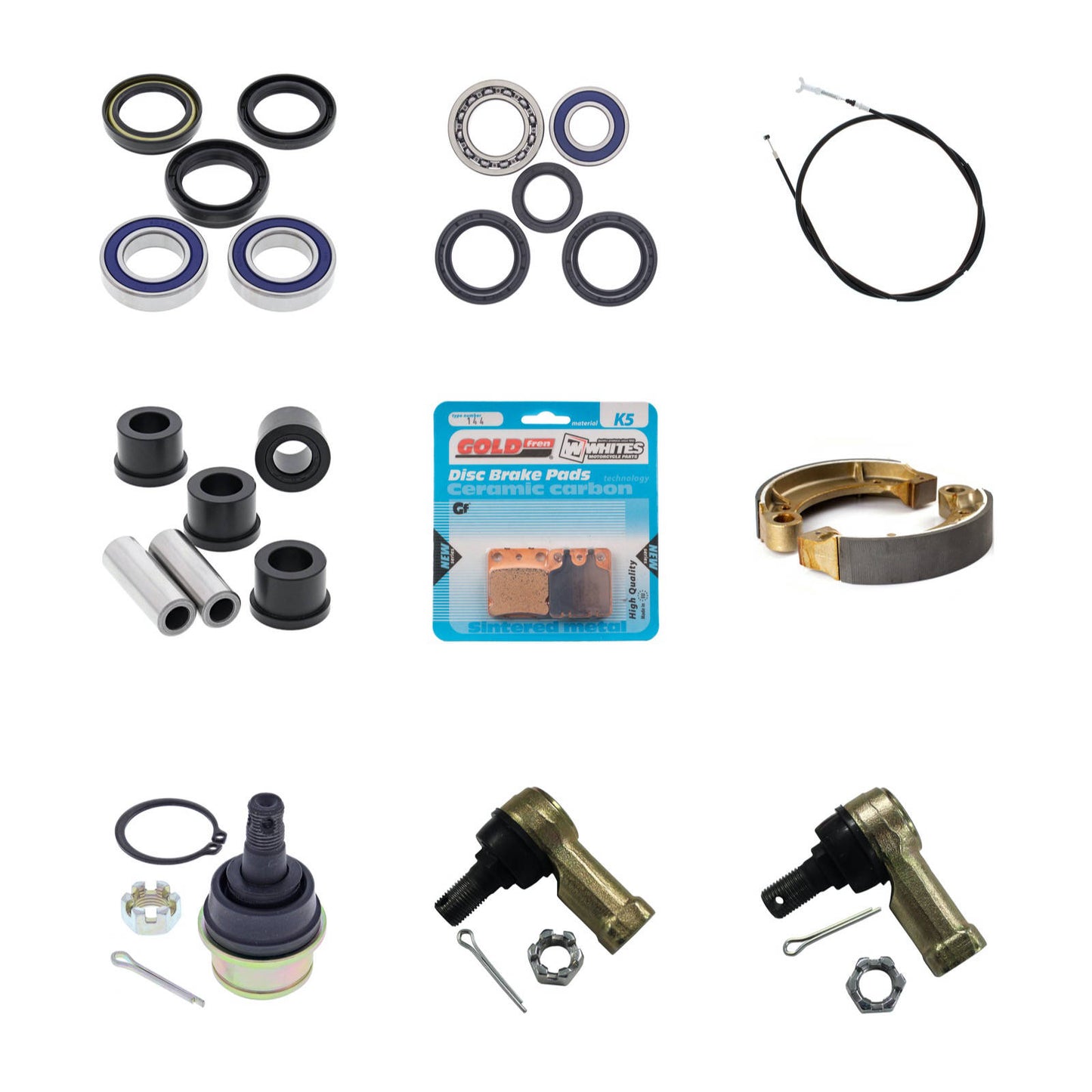 ATV REFURB KIT - YAM YFM350FA GRIZZLY 4WD 07-11