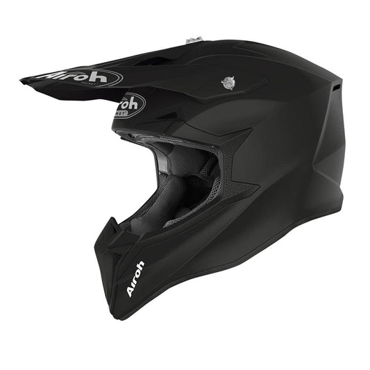 AIROH WRAAP HELMET - MATT BLACK MOTO NATIONAL ACCESSORIES PTY sold by Cully's Yamaha