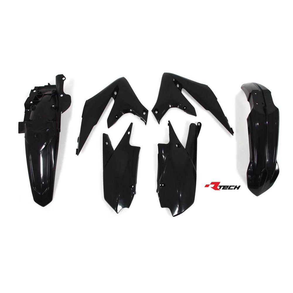 R-TECH PLASTICS KIT - WR450F 19-20 - BLACK/WHITE/OEM JOHN TITMAN RACING SERVICES sold by Cully's Yamaha