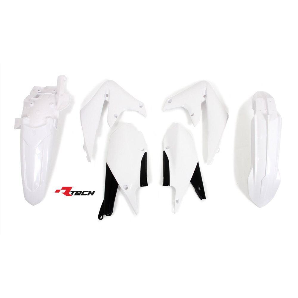 R-TECH PLASTICS KIT - WR450F 19-20 - BLACK/WHITE/OEM JOHN TITMAN RACING SERVICES sold by Cully's Yamaha