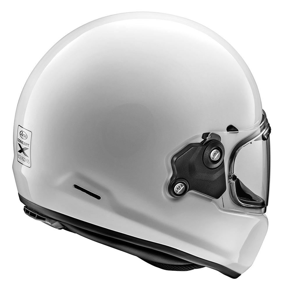 ARAI CONCEPT X HELMET - WHITE CASSONS PTY LTD sold by Cully's Yamaha