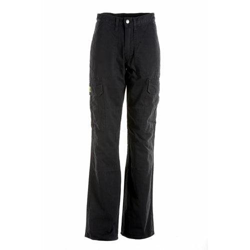 DRAGGIN LADIES CARGO PANTS - BLACK DRAGGIN JEANS PTY LTD sold by Cully's Yamaha