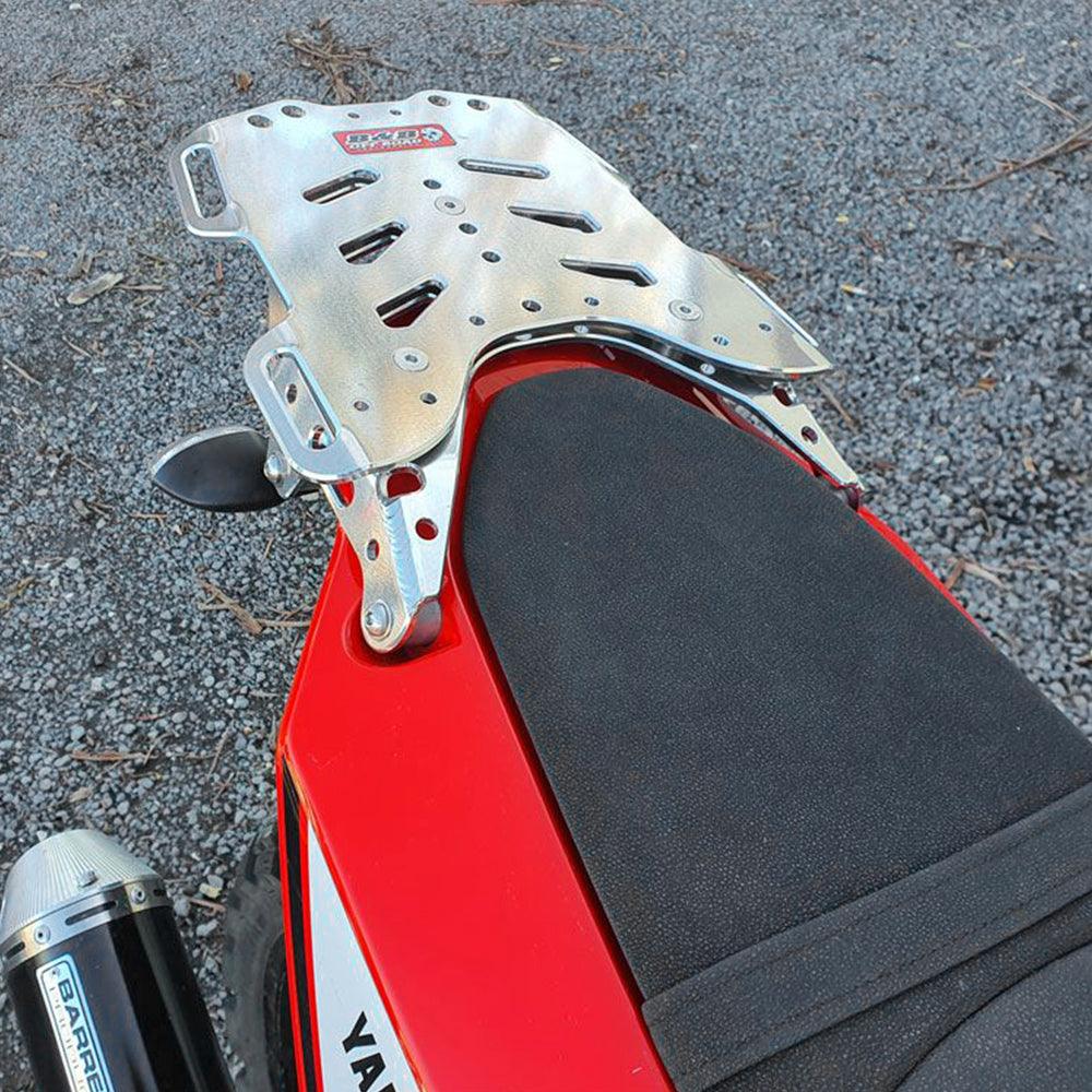 XT700Z TENERE REAR COMPACT TAIL RACK LUGGAGE PLATE B&B OFFROAD ENGINEERING sold by Cully's Yamaha