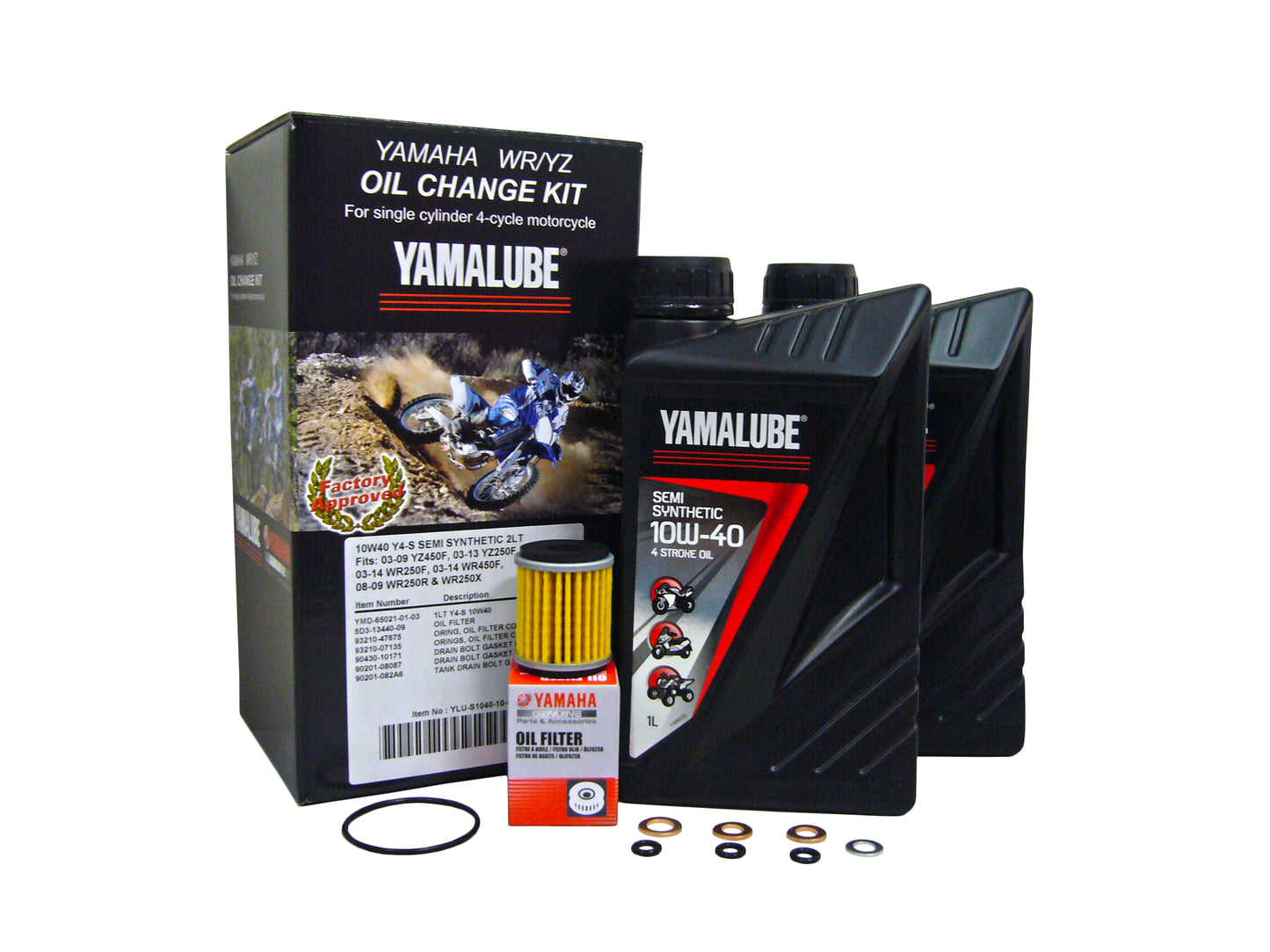 YZ / WR Y4-S 10W40 Oil Change Kit
