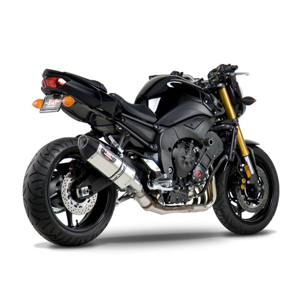 YOSHIMURA R77 STAINLESS/ALUMINIUM SLIP-ON FZ8 EXHAUST SERCO PTY LTD sold by Cully's Yamaha