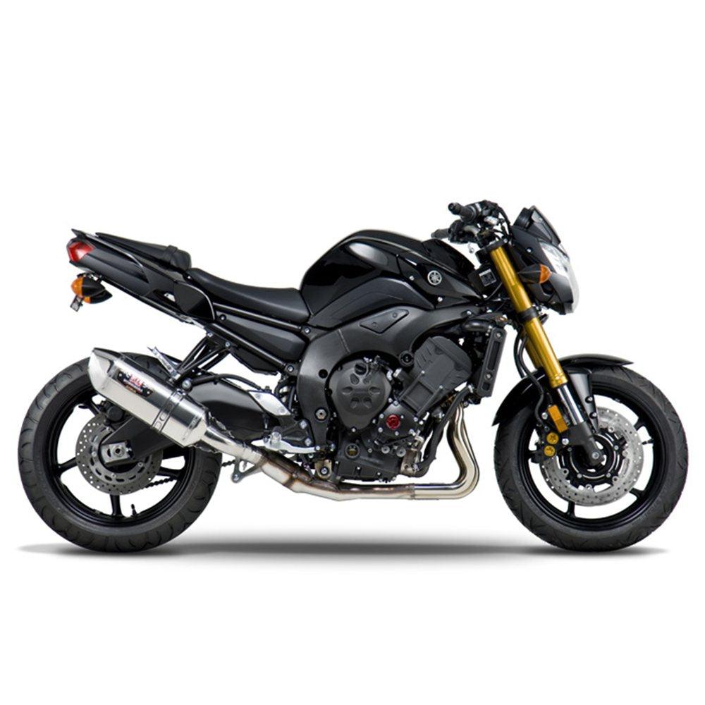 YOSHIMURA R77 STAINLESS/ALUMINIUM SLIP-ON FZ8 EXHAUST SERCO PTY LTD sold by Cully's Yamaha