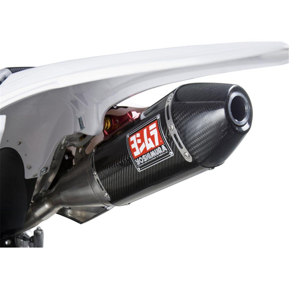 YOSHIMURA RS-4 CARBON FIBRE Full System YZ450F EXHAUST SERCO PTY LTD sold by Cully's Yamaha