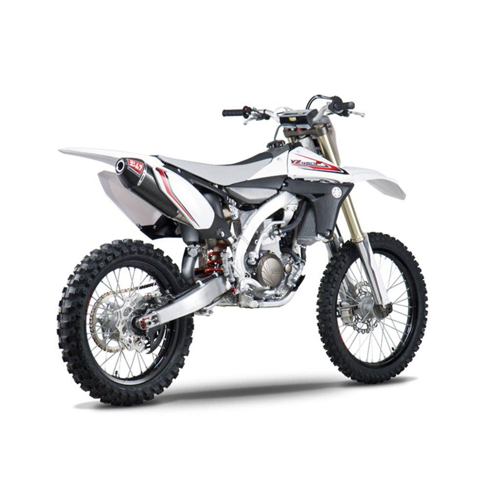 YOSHIMURA RS-4 CARBON FIBRE Full System YZ450F EXHAUST SERCO PTY LTD sold by Cully's Yamaha
