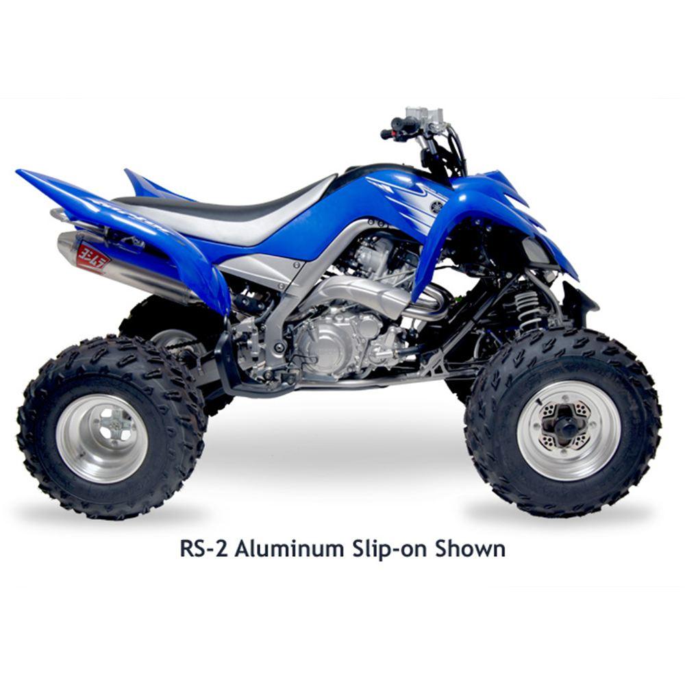 YOSHIMURA RS-2 Stainless/Aluminum Slip-On YFM700R RAPTOR EXHAUST SERCO PTY LTD sold by Cully's Yamaha