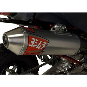 YOSHIMURA RS-2 Stainless/Aluminum Slip-On YFM350R RAPTOR EXHAUST SERCO PTY LTD sold by Cully's Yamaha