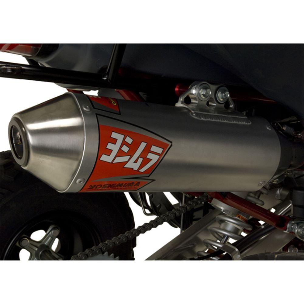 YOSHIMURA RS-2 Stainless/Aluminum Slip-On YFM350R RAPTOR EXHAUST SERCO PTY LTD sold by Cully's Yamaha