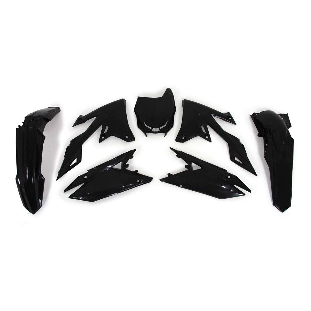 R-TECH PLASTICS KIT - YZ250F 19-20 / YZ450F 18-20 - BLACK/WHITE/OEM JOHN TITMAN RACING SERVICES sold by Cully's Yamaha