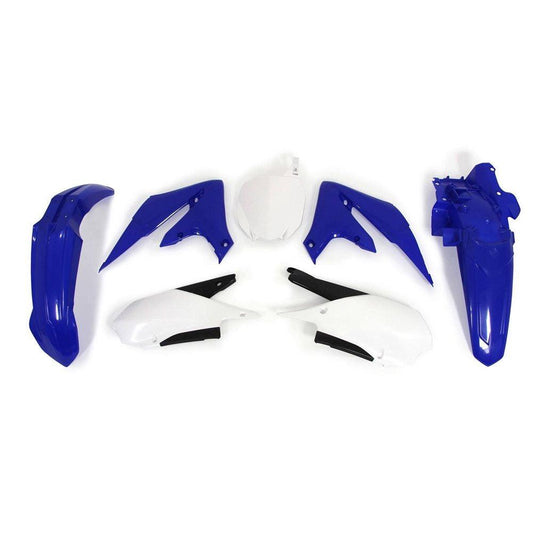 R-TECH PLASTICS KIT - YZ250F 19-20 / YZ450F 18-20 - BLACK/WHITE/OEM JOHN TITMAN RACING SERVICES sold by Cully's Yamaha