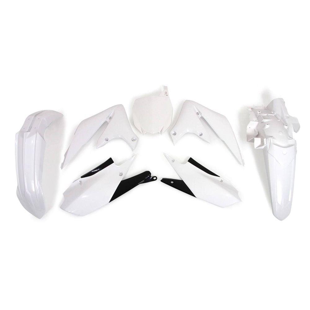 R-TECH PLASTICS KIT - YZ250F 19-20 / YZ450F 18-20 - BLACK/WHITE/OEM JOHN TITMAN RACING SERVICES sold by Cully's Yamaha