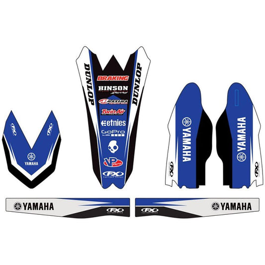 FACTORY EFFEX GRAPHIC TRIM KIT YZ125/ YZ250 02-05 SERCO PTY LTD sold by Cully's Yamaha