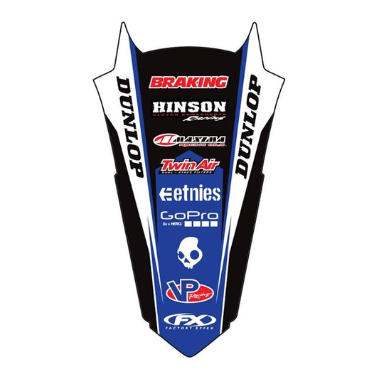 FACTORY EFFEX REAR FENDER GRAPHIC YZ125/ 250 02-14 SERCO PTY LTD sold by Cully's Yamaha