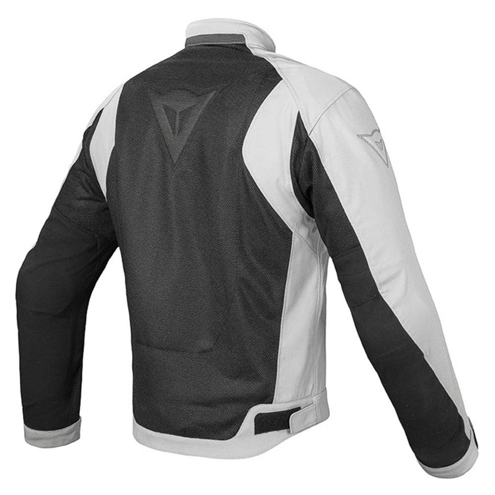 DAINESE AIR FLUX D1 TEX JACKET - BLACK/HIGH RISE MCLEOD ACCESSORIES (P) sold by Cully's Yamaha