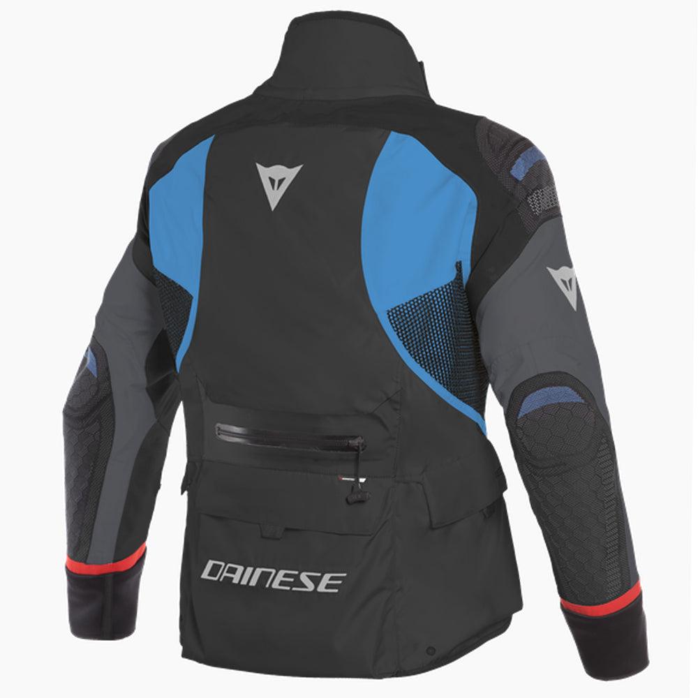 DAINESE ANTARTICA GORE-TEX®JACKET - EBONY/PERFORMANCE BLUE/BLACK MCLEOD ACCESSORIES (P) sold by Cully's Yamaha