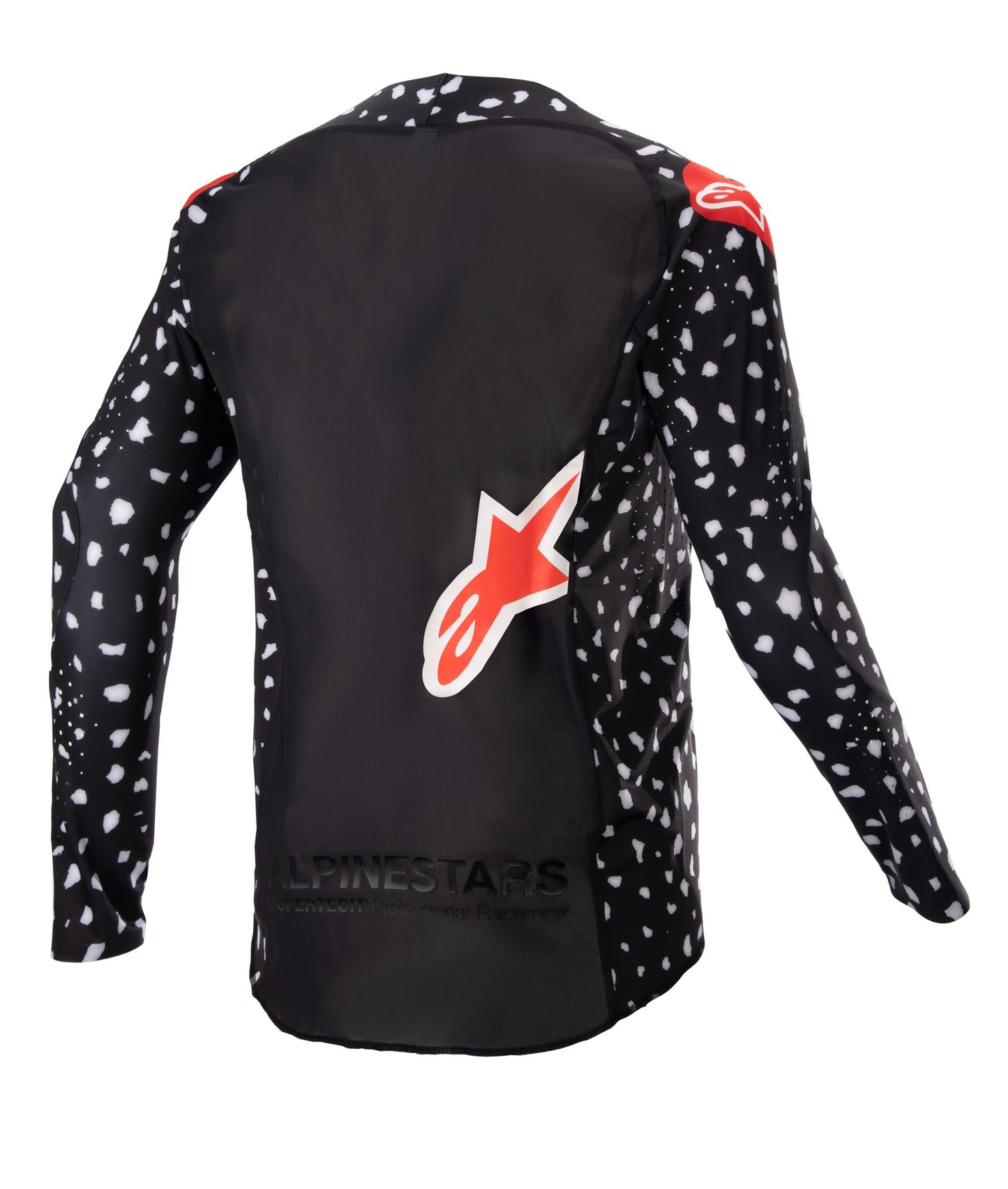 ALPINESTARS 2023 YOUTH RACER NORTH JERSEY - BLACK NEON RED MONZA IMPORTS sold by Cully's Yamaha