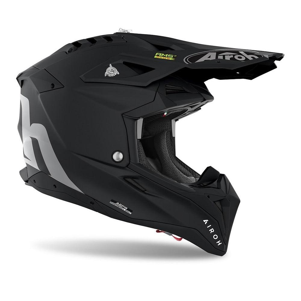 AIROH AVIATOR 3 HELMET - SOLID MATT BLACK MOTO NATIONAL ACCESSORIES PTY sold by Cully's Yamaha