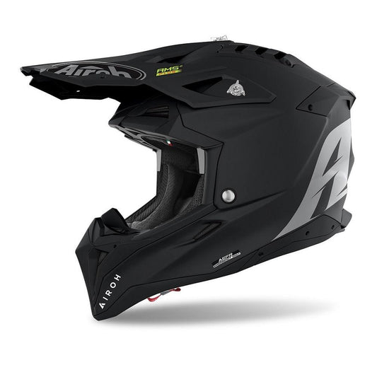 AIROH AVIATOR 3 HELMET - SOLID MATT BLACK MOTO NATIONAL ACCESSORIES PTY sold by Cully's Yamaha