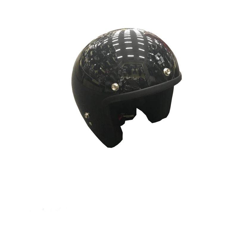 SCORPION BARON W/ STUDS HELMET - GLOSS BLACK CASSONS PTY LTD sold by Cully's Yamaha