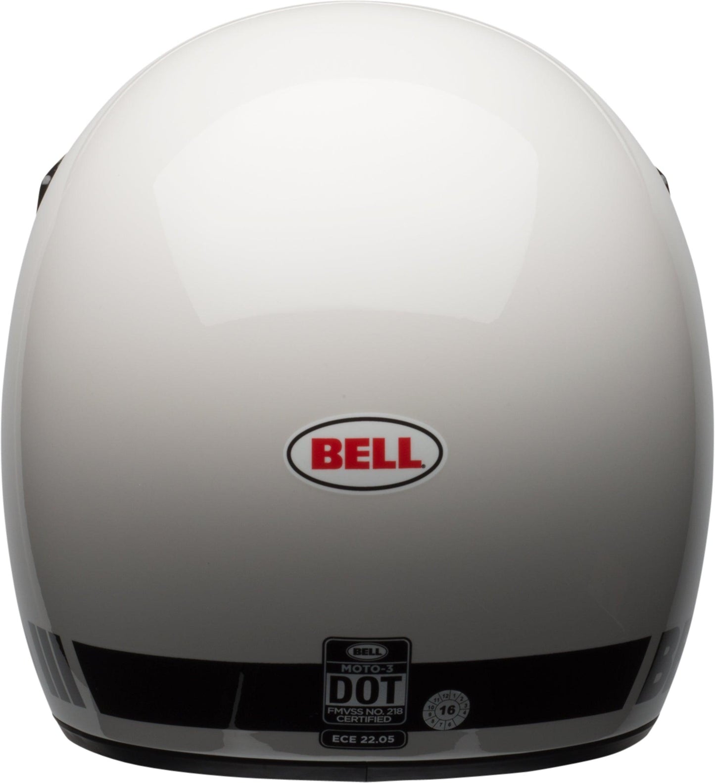 BELL MOTO-3 CLASSIC HELMET - WHITE CASSONS PTY LTD sold by Cully's Yamaha