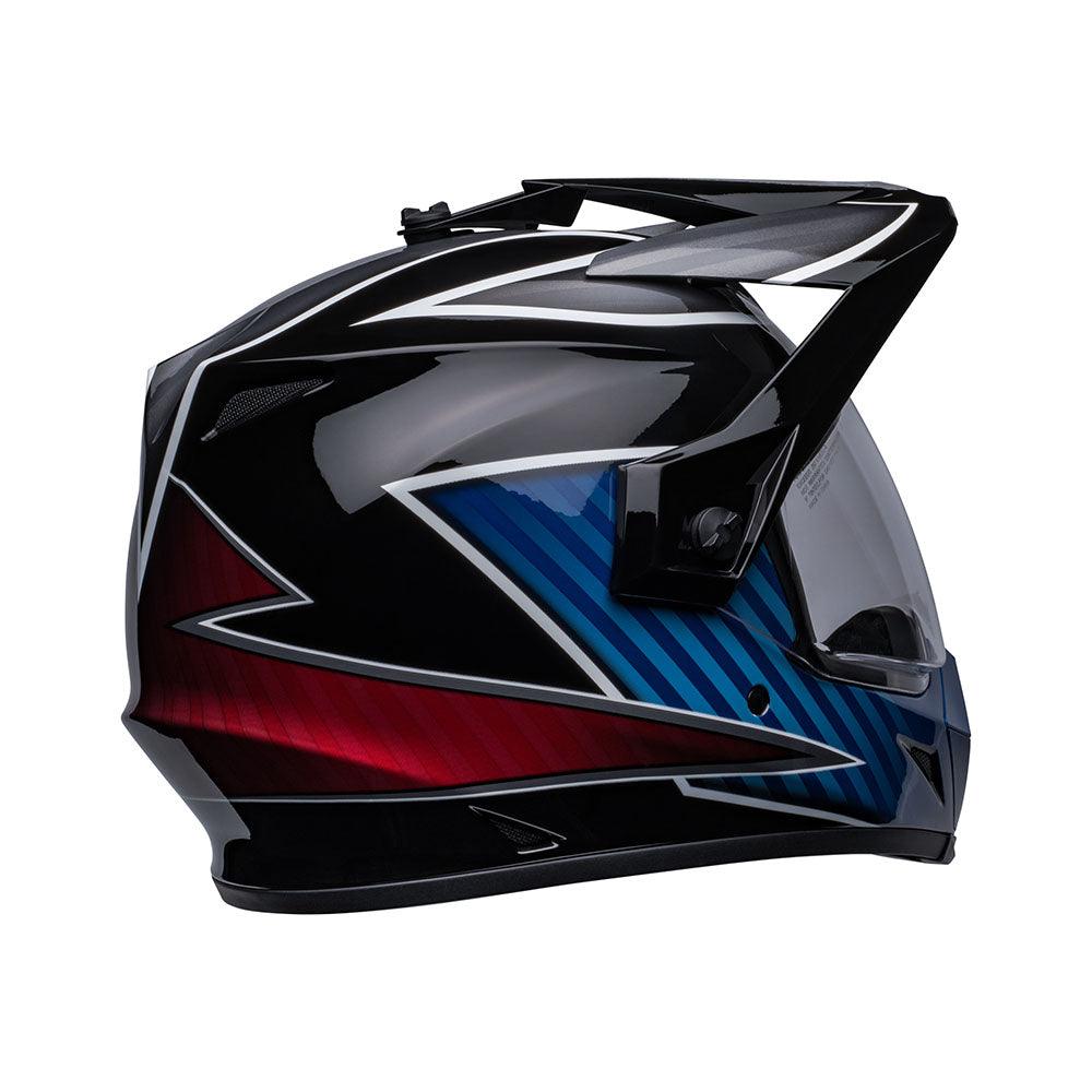 BELL MX-9 ADVENTURE MIPS DALTON HELMET - GLOSS BLACK/BLUE CASSONS PTY LTD sold by Cully's Yamaha