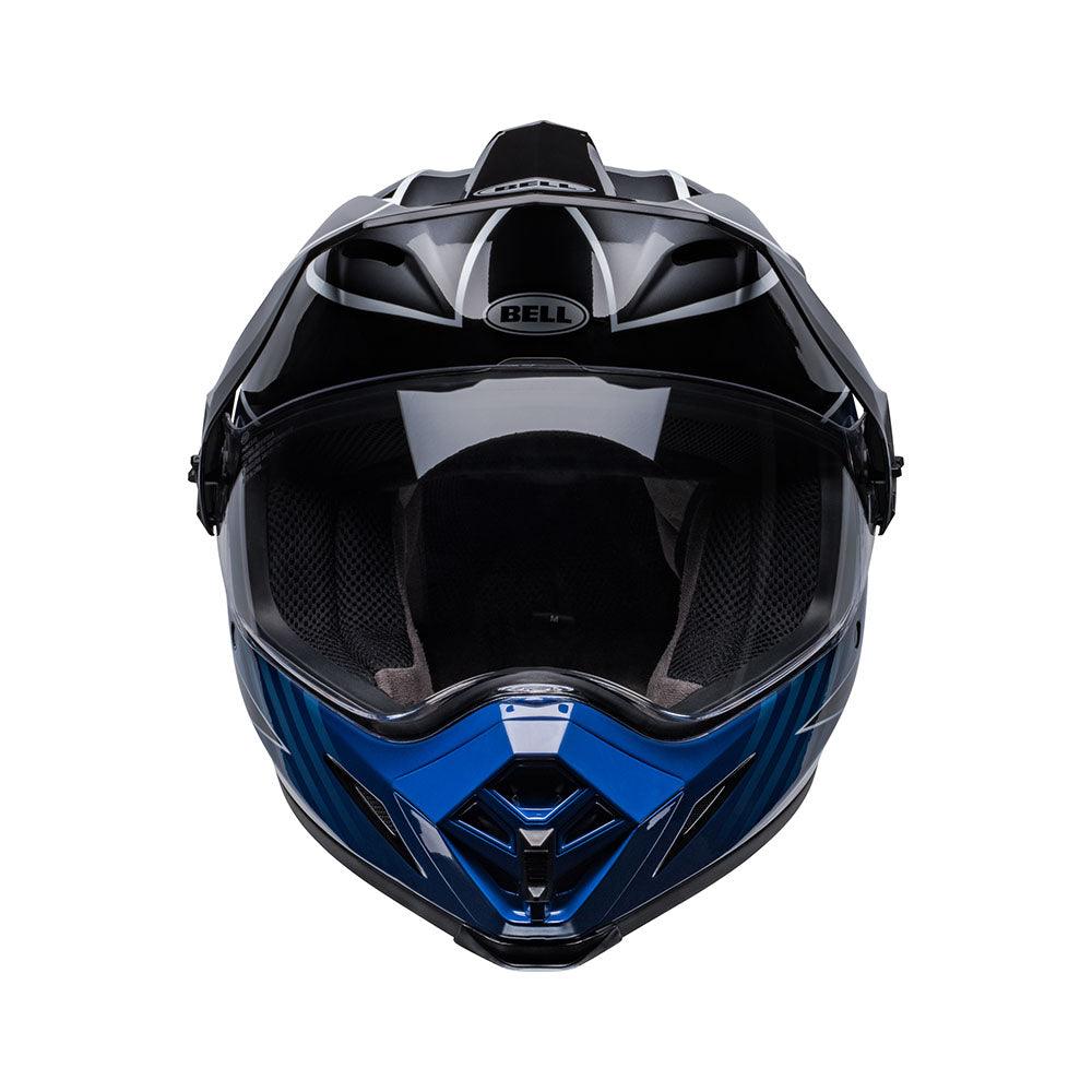 BELL MX-9 ADVENTURE MIPS DALTON HELMET - GLOSS BLACK/BLUE CASSONS PTY LTD sold by Cully's Yamaha