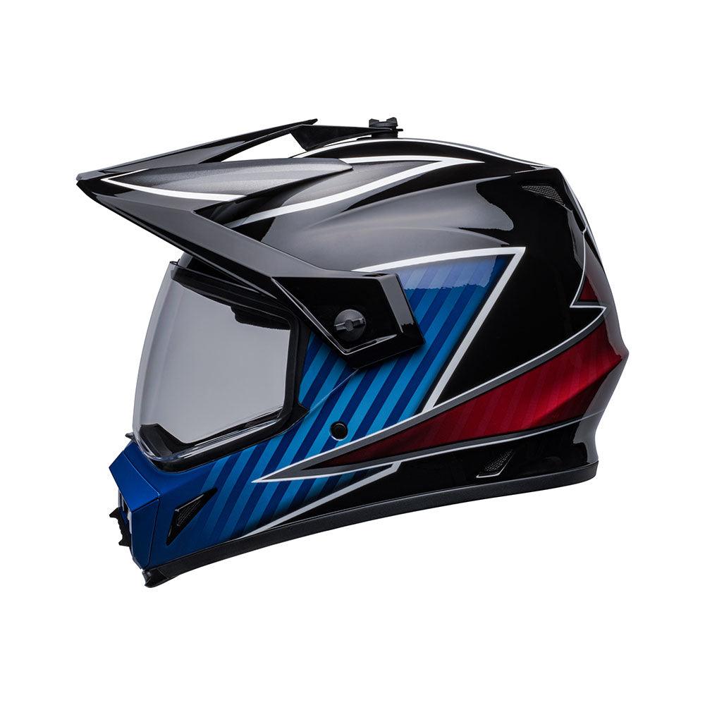 BELL MX-9 ADVENTURE MIPS DALTON HELMET - GLOSS BLACK/BLUE CASSONS PTY LTD sold by Cully's Yamaha