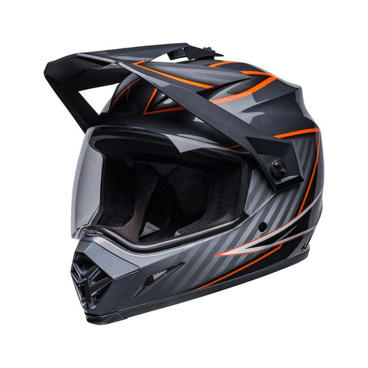BELL MX-9 ADVENTURE MIPS DALTON HELMET - GLOSS BLACK/ORANGE CASSONS PTY LTD sold by Cully's Yamaha