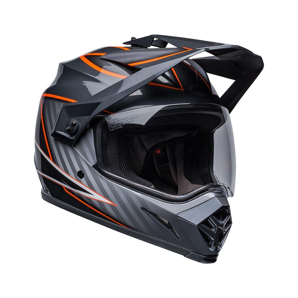 BELL MX-9 ADVENTURE MIPS DALTON HELMET - GLOSS BLACK/ORANGE CASSONS PTY LTD sold by Cully's Yamaha